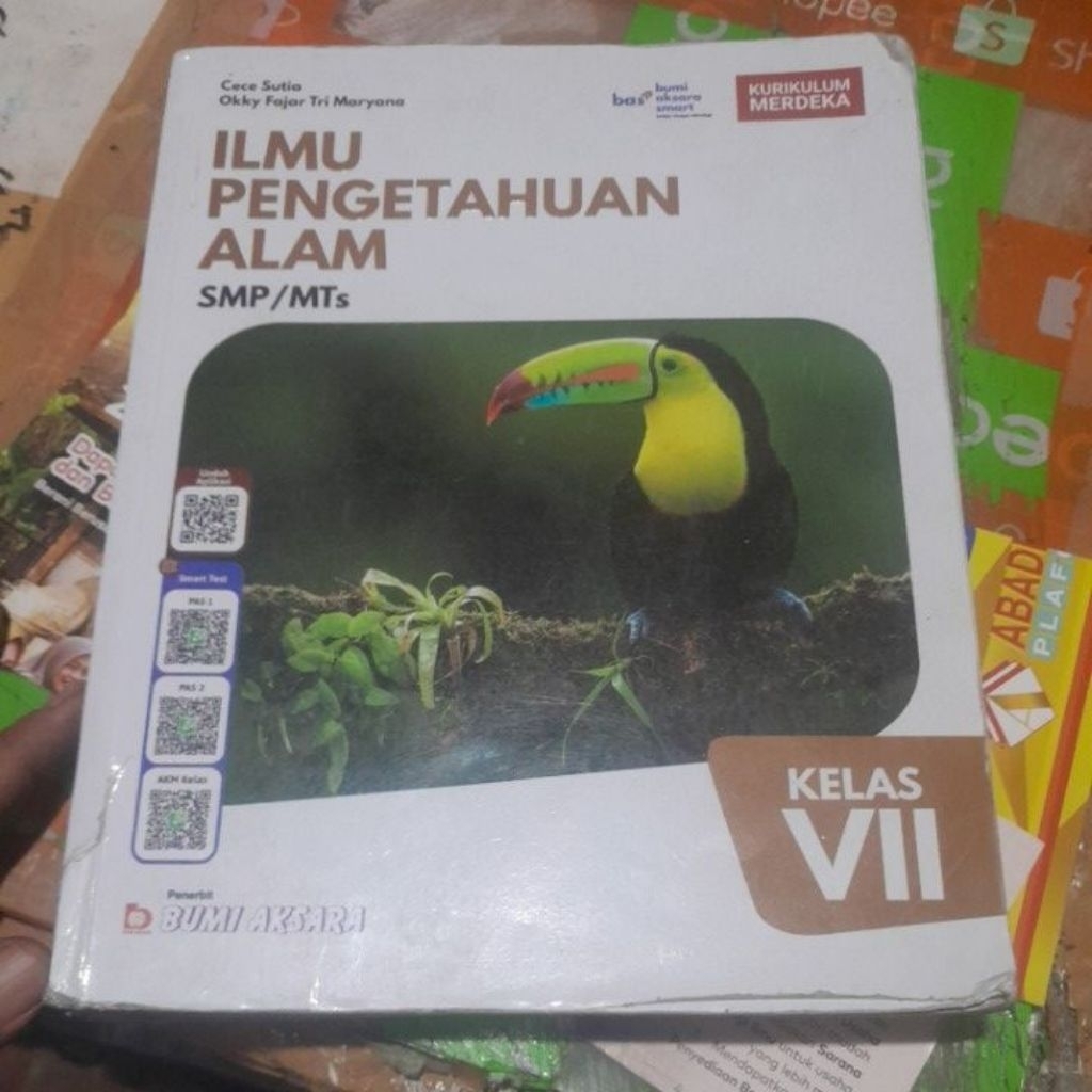 BUKU IPA/ILMU PENGETAHUAN ALAM UNTUK SMP KELAS VII/7/1 KURIKULUM MERDEKA PENERBIT BUMI AKSARA