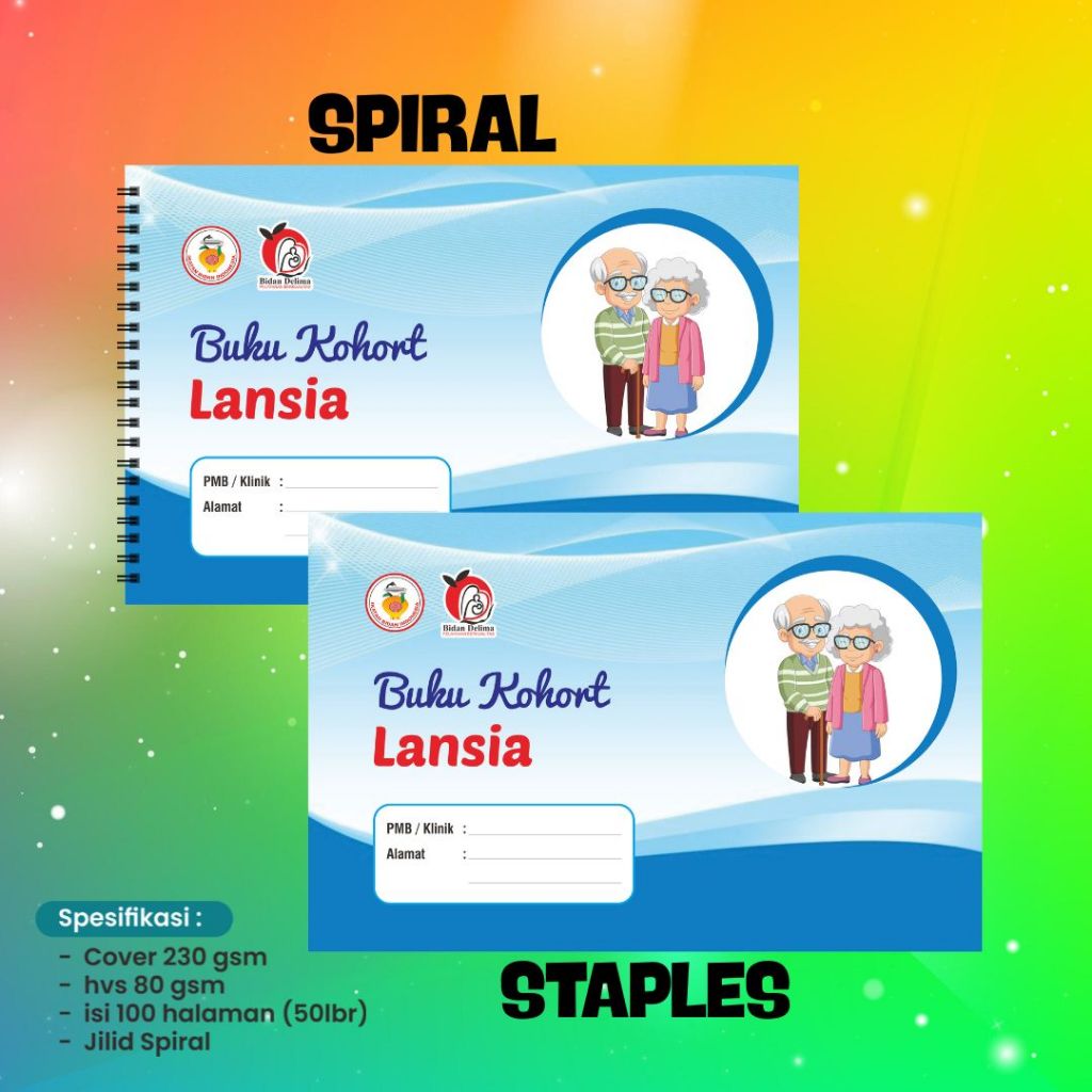 Buku register / Kohort Lansia