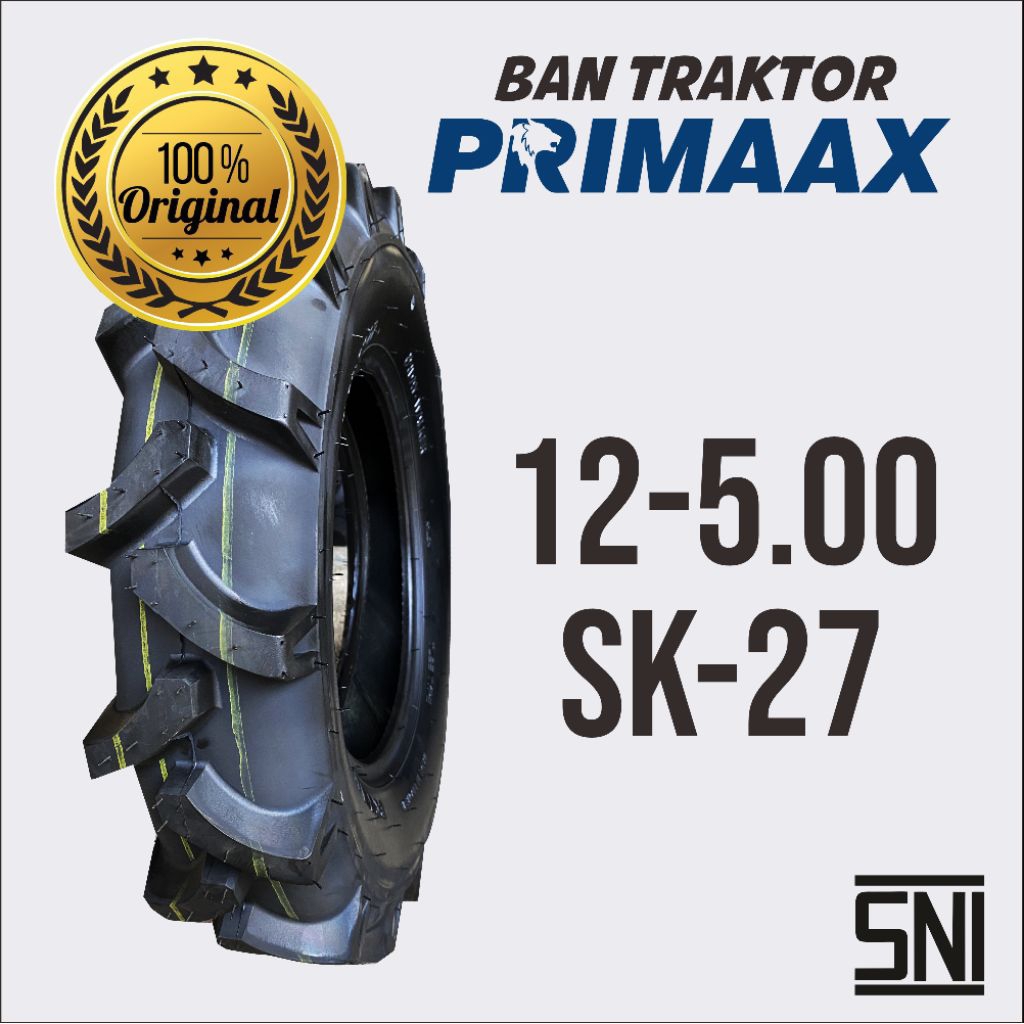 ORIGINAL PRIMAAX Ban Traktor Ring 12 5.00 SK-27