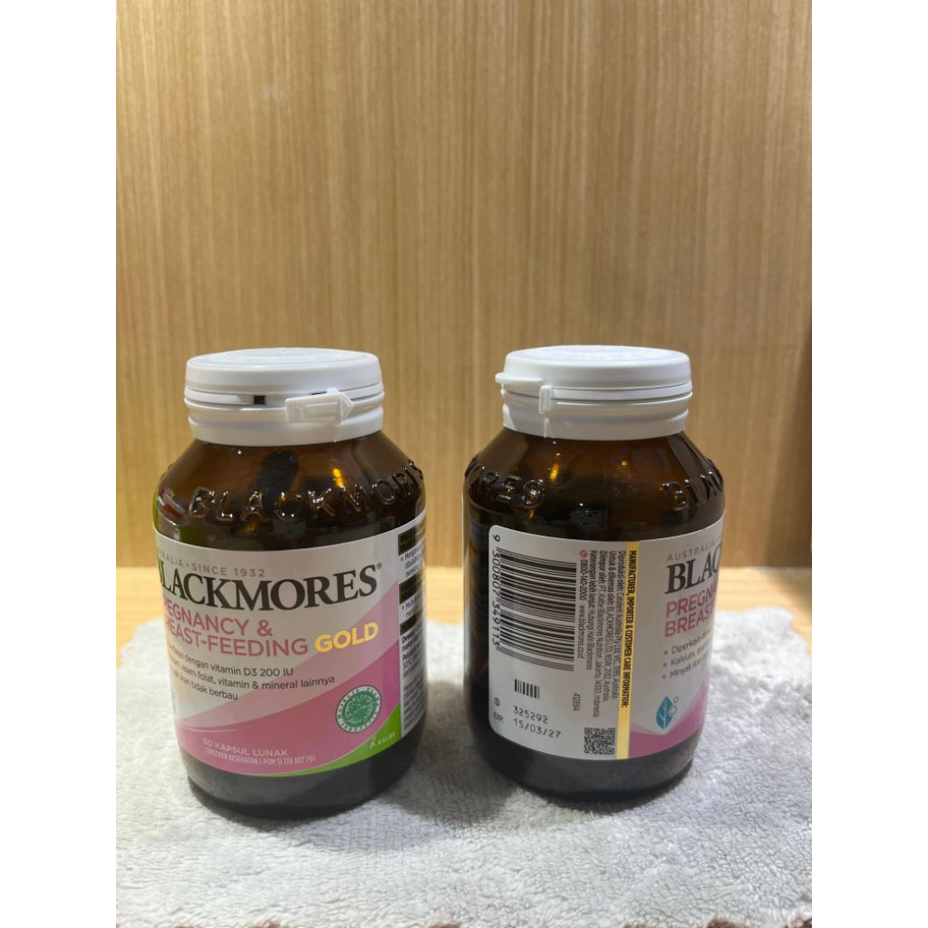 Blackmores Pregnancy & Breastfeeding Suplemen Vitamin – Isi 60