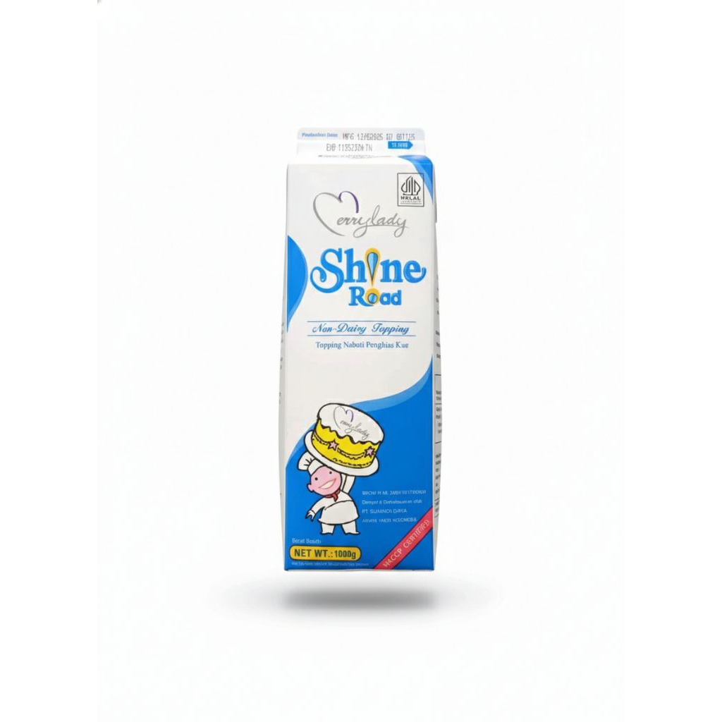 Shine Road Whipping Cream / Shine Road Non Dairy Whipping Cream 1 Liter Whip Cream