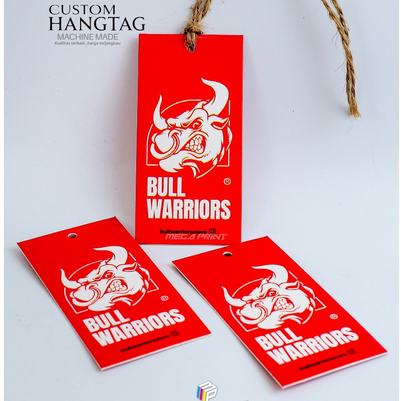 hangtag Label harga baju label nama / hang tag baju