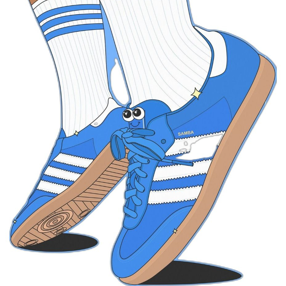 Sepatu Anak Adidas Samba Perekat Kulit Sintetis Ringan Usia 1-12 Tahun