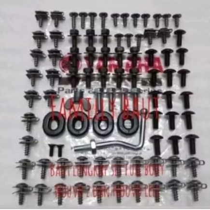 Baut fullset body Yamaha Nouvo lele