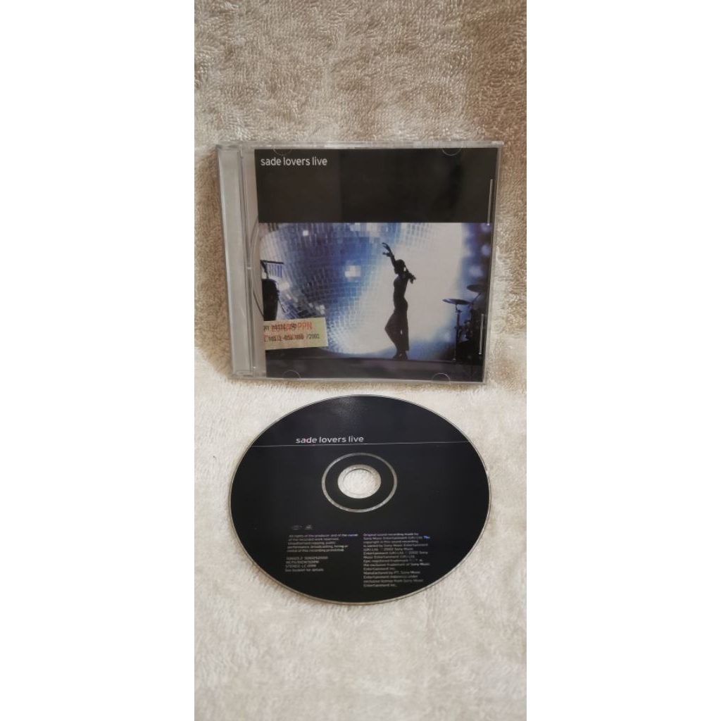 SADE LOVERS LIVE KASET CD