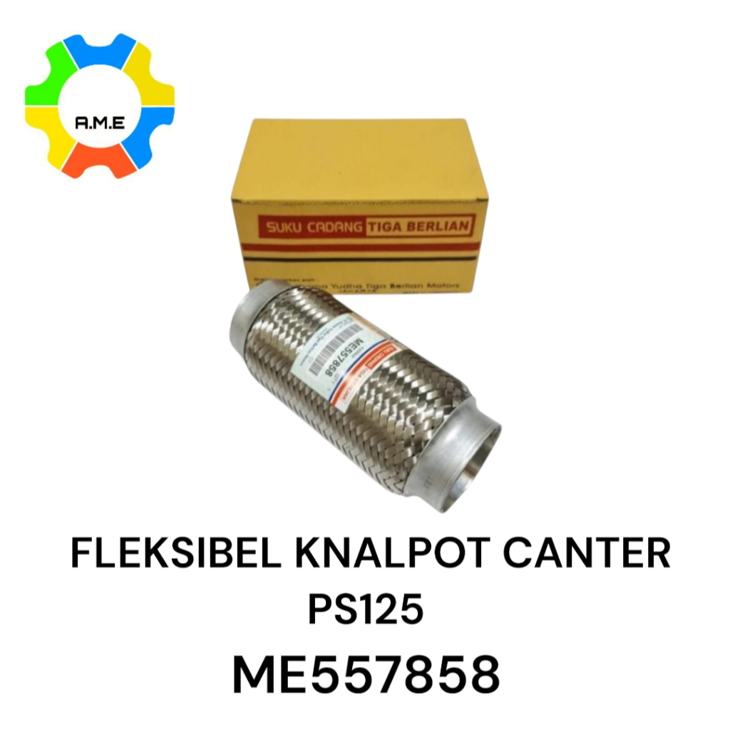 FLEKSIBLE / FLEKSIBEL KNALPOT CANTER PS125