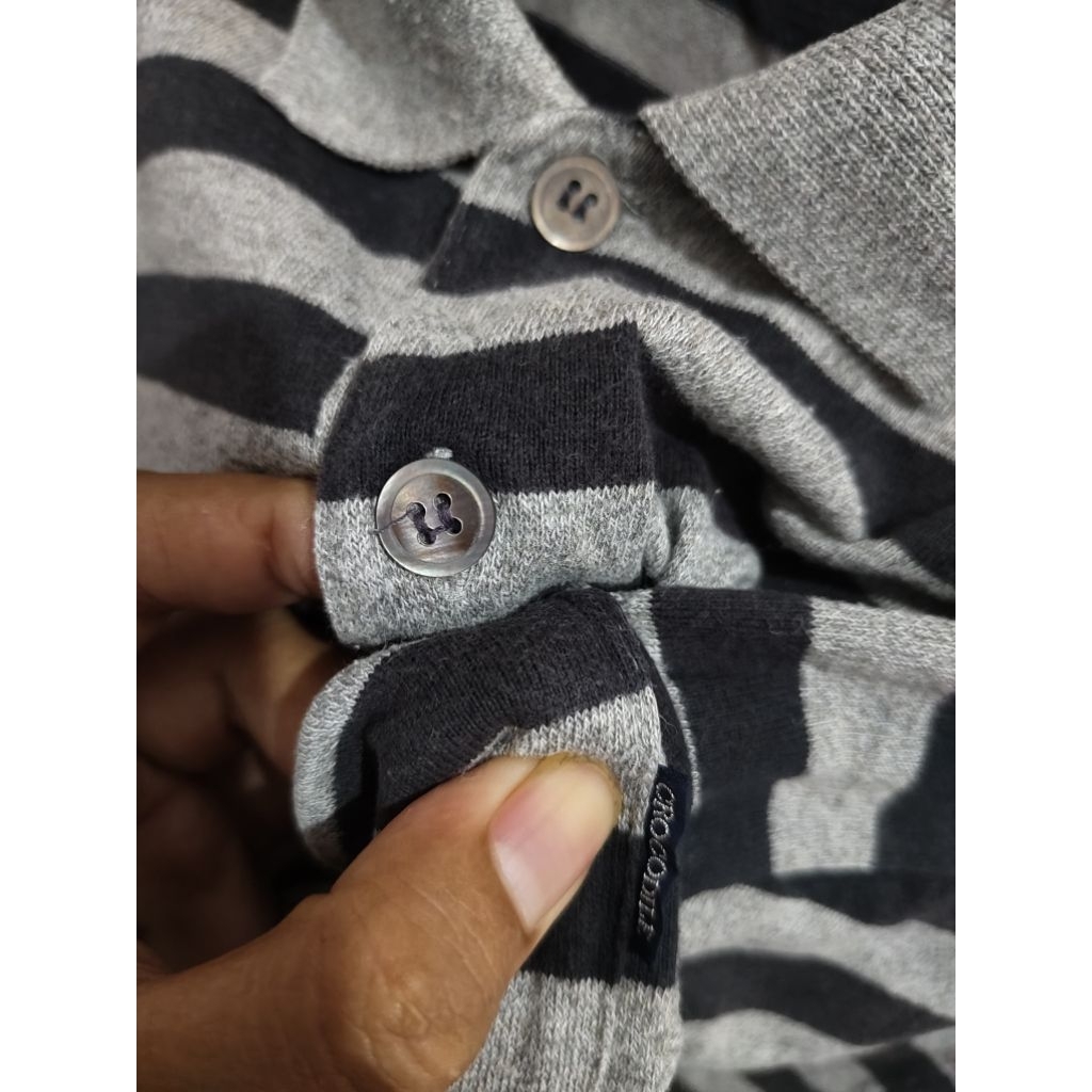 kaos polo crocodile original like new preloved second