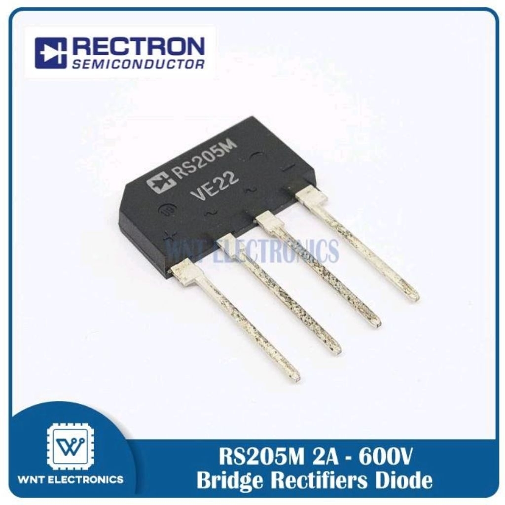 Bridge Rectifier Diode Dioda 2A 600V