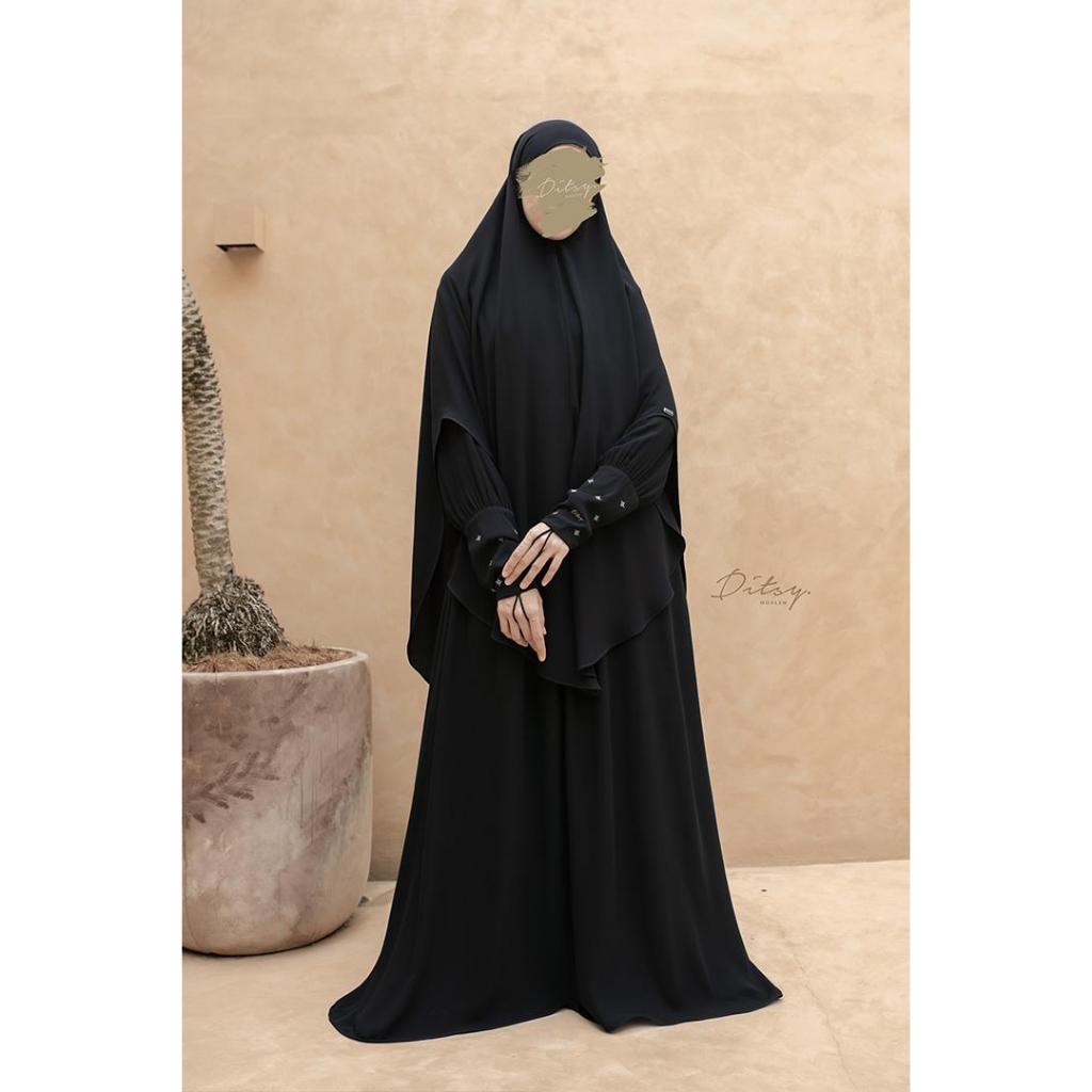 19. Ditsy Moslem Desember 2025  Shaira Raina Luella Haala Shaida Shaneeya gamis muslimah