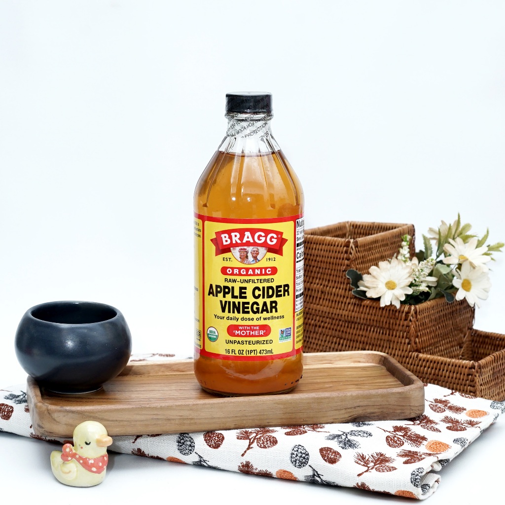 Apel Cider Vinegar 473ml Cuka Apel Bragg Apple Cider Vinegar