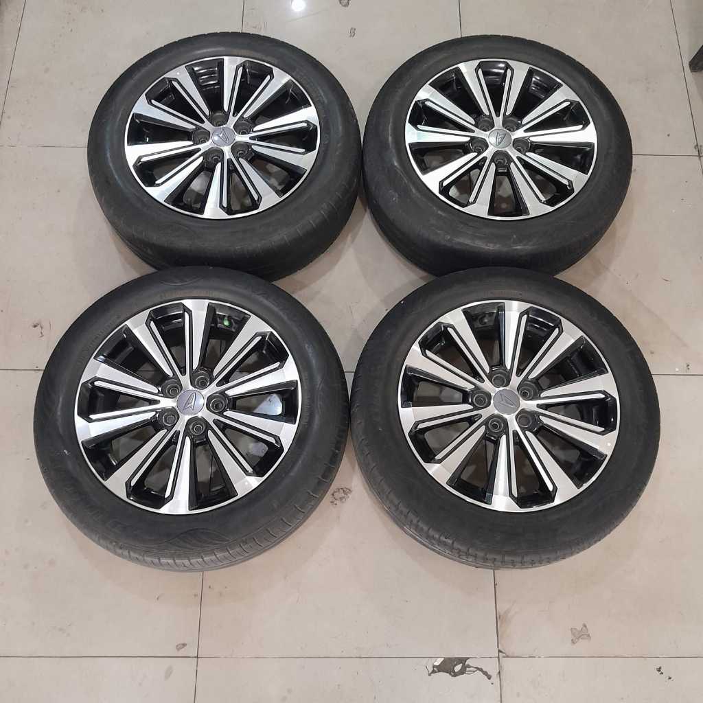 Velg Mobil Bekas Std New Avanza Ring 16 x6 Et45 Pcd 5x100 + Ban 195/60 R16