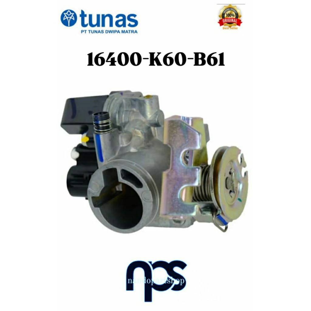 Throtlle Body Assy Set Honda Vario 125 New Gen 1/2 Original AHM (16400K60B61)