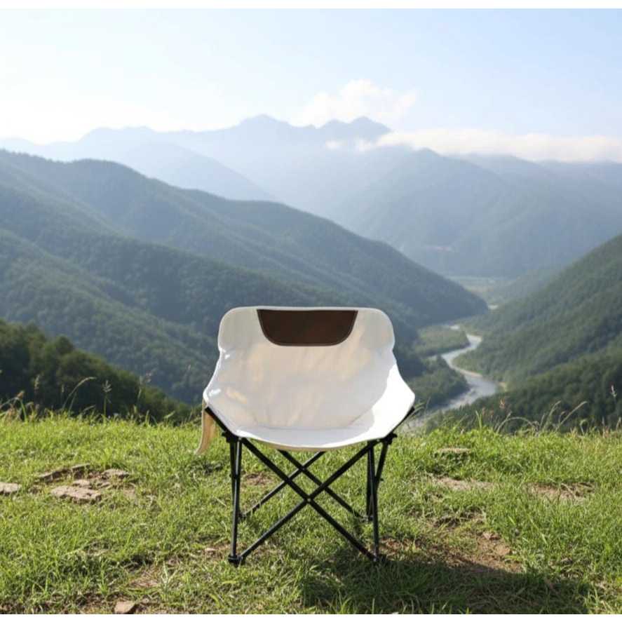 Kursi Sandaran Kursi Lipat Outdoor Meja Camping Lipat Outdoor/ Kursi Santai Portable Kursi Camping