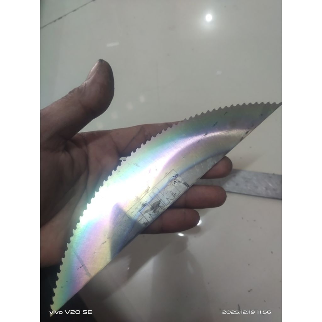 BAJA HSS JULIA M42 Pelangi Original Super Keras Bahan Pisau Dapur Seset Mutik Temutik Tiuk Serut Rau