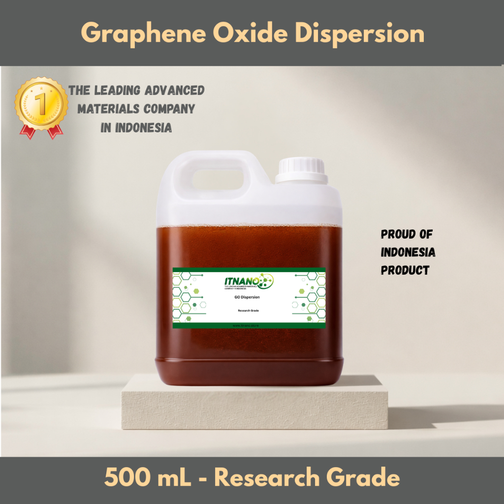 Dispersi Grafena Oksida  Graphene Oxide Dispersion - 500 mL