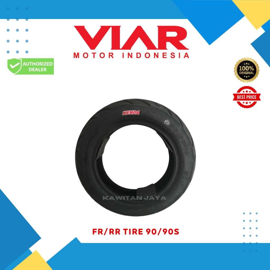 BAN VIAR NEW Q1 | FR/RR TIRE 90/90S