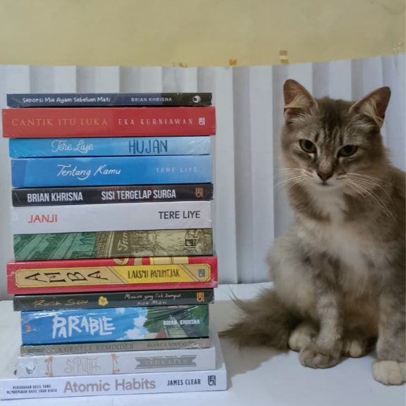 (NEW SEGEL) PRELOVED BUKU BEST SELLER GRAMEDIA