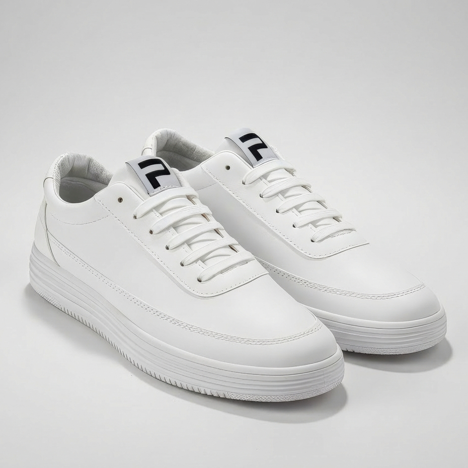PAULMAY - Sepatu Sneakers pria Bogota White