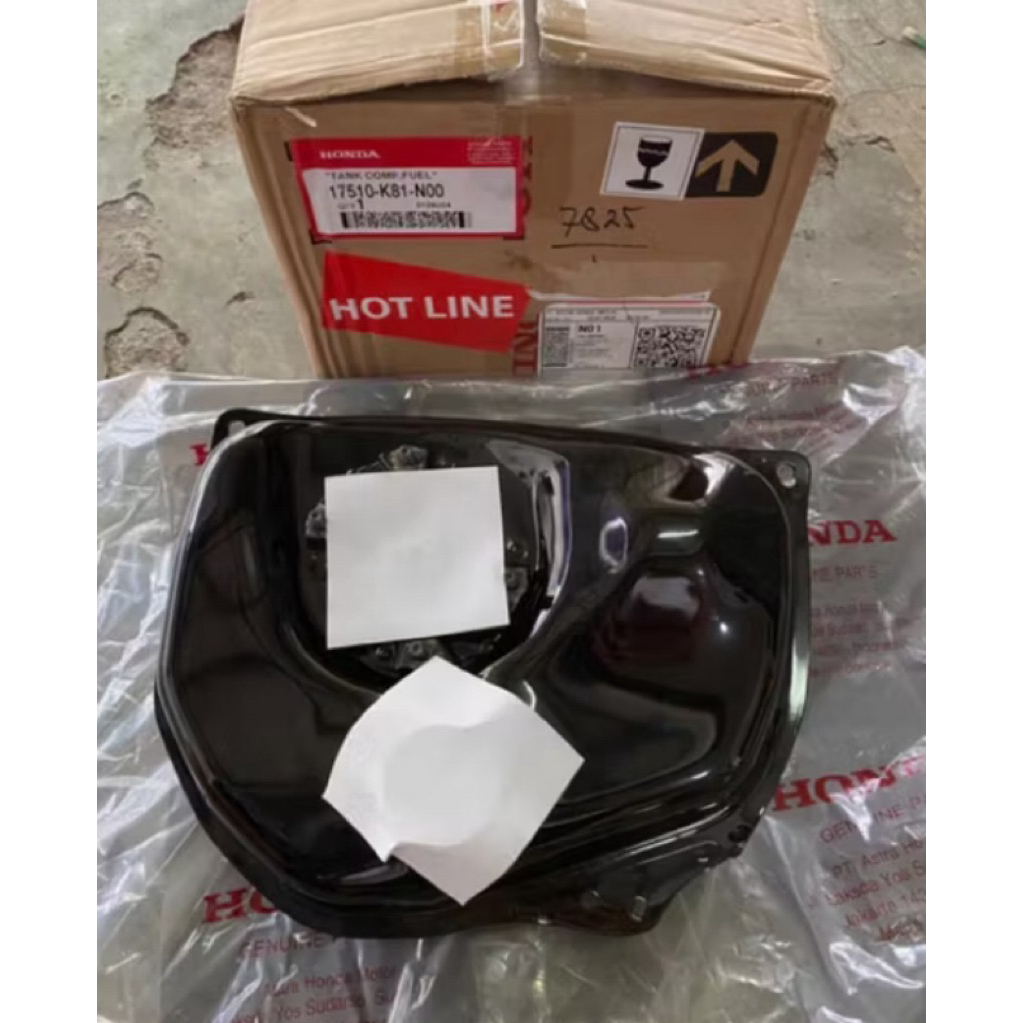 17510-k81-n00 tangki bensin fuel tank beat esp eco scoopy fi esp k93 original ahm 17510k81N00