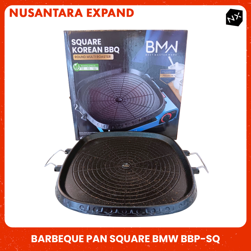 BMW Barbeque Korean Grill Pan / Panggangan Grill Bakaran Untuk Daging Sate