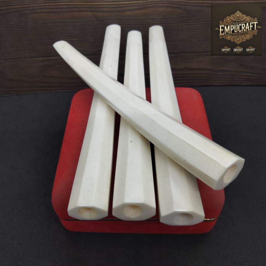 Cangklong once pipa tulang sapi odel segi enam A815