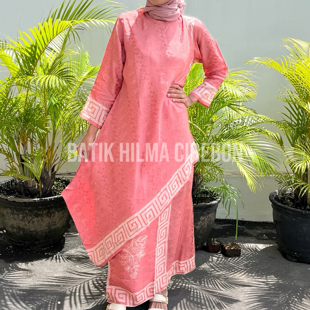 [BATIK HILMA] Set Kebaya Viscose Kondangan - Setelan Batik | Setelan Kebaya | Batik Trusmi Cirebon