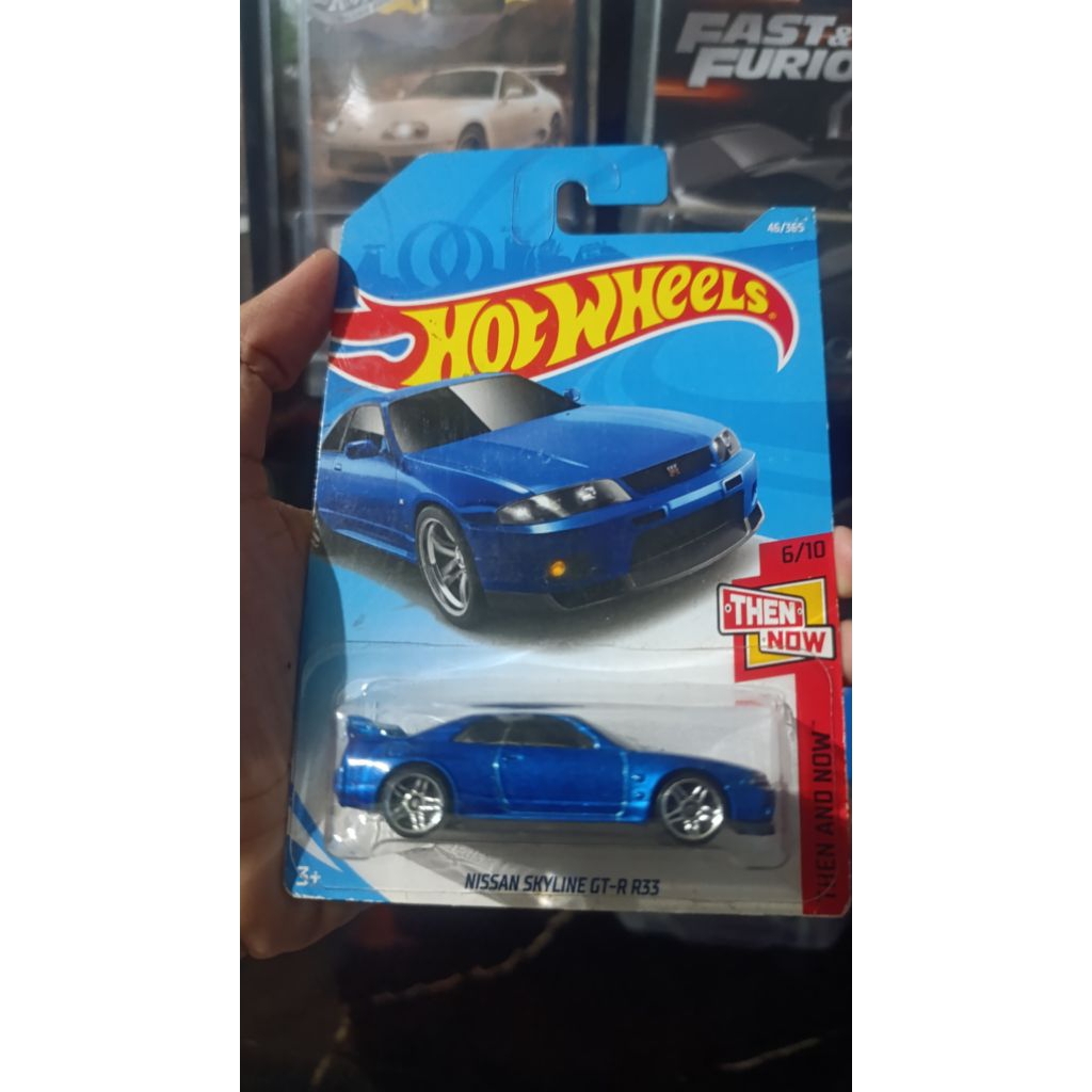 HOTWHEELS NISSAN SKYLINE R33
