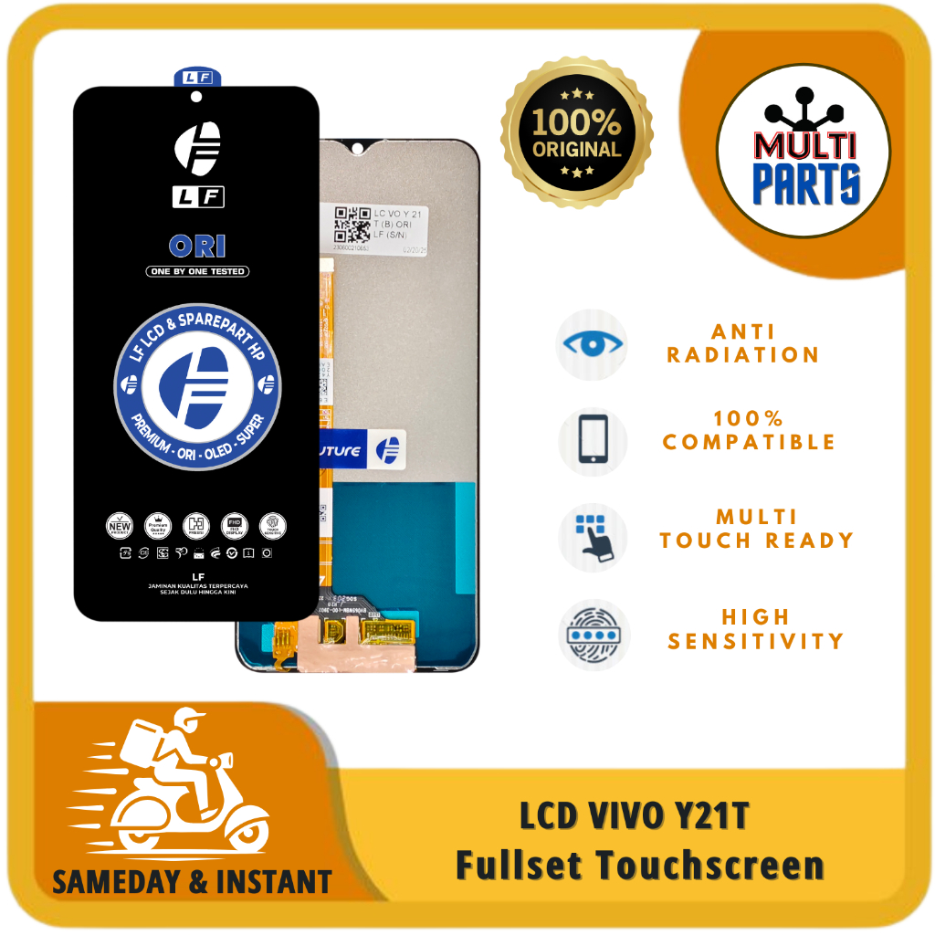 LCD VIVO Y21T FULLSET TOUCHSCREEN