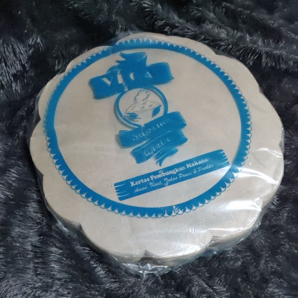 Kertas Nasi Samir Kertas Nasi Bulat Alas piring rotan