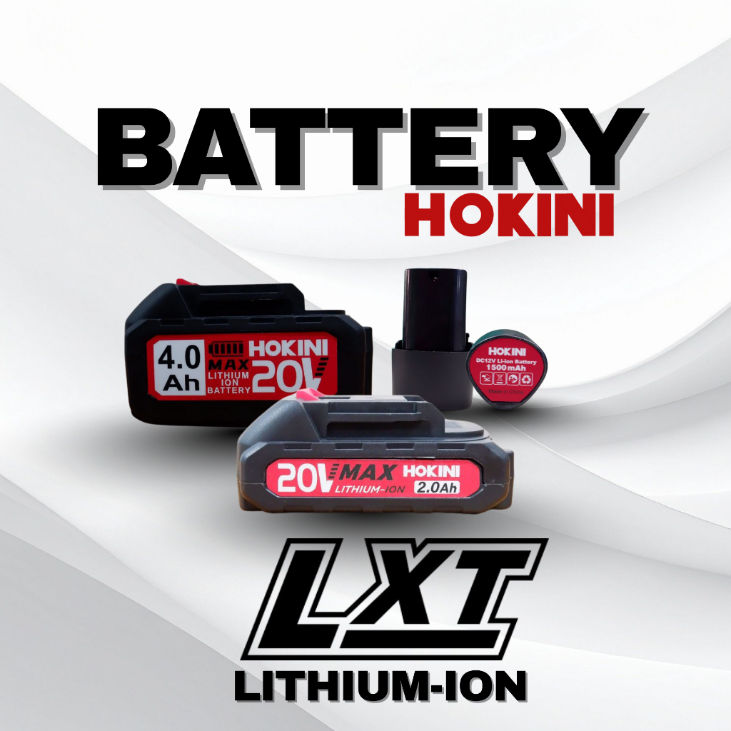 HOKINI Battery 20V Socket LXT Kompatible Semua Brand Socket LXT BATERAI DENGAN SOCKET LXT - BATTERY 