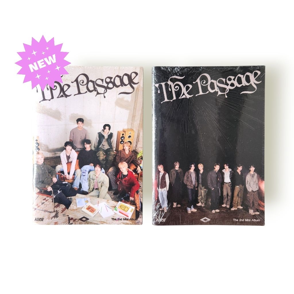 [DP ONLY/BACA DESK] AHOF 2nd Mini Album - The Passage (PHOTOBOOK Ver.)
