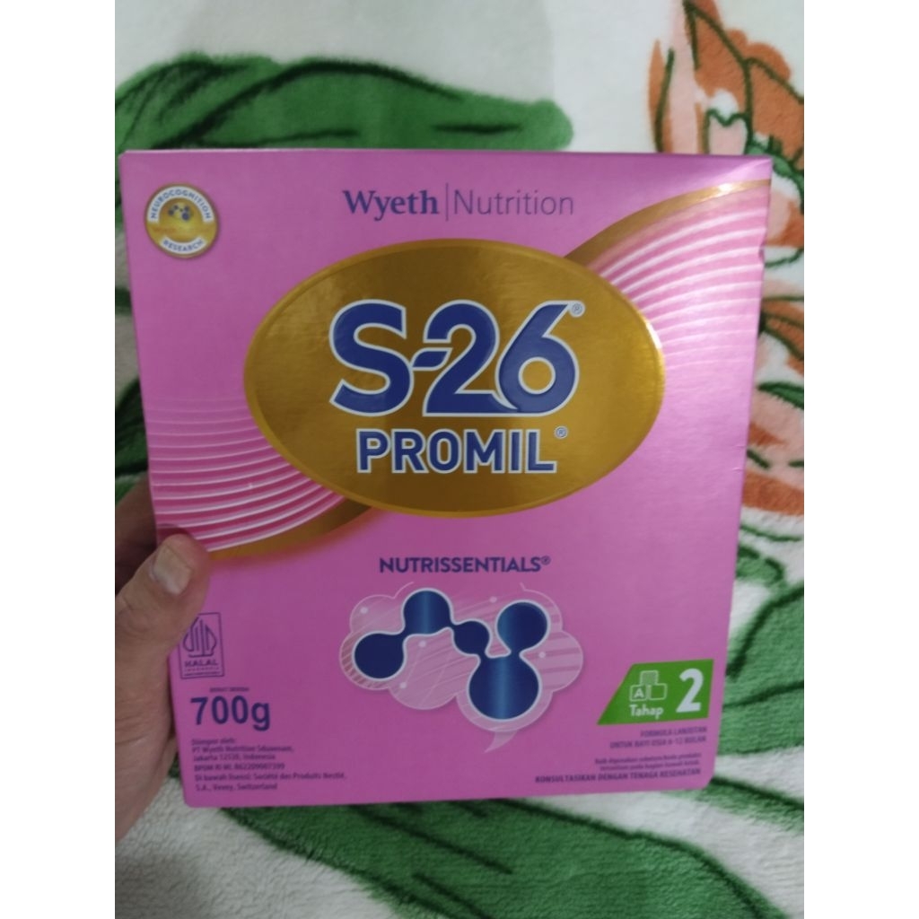 S26 promil tahap2 usia 6-12 700gram exp Januari 2027