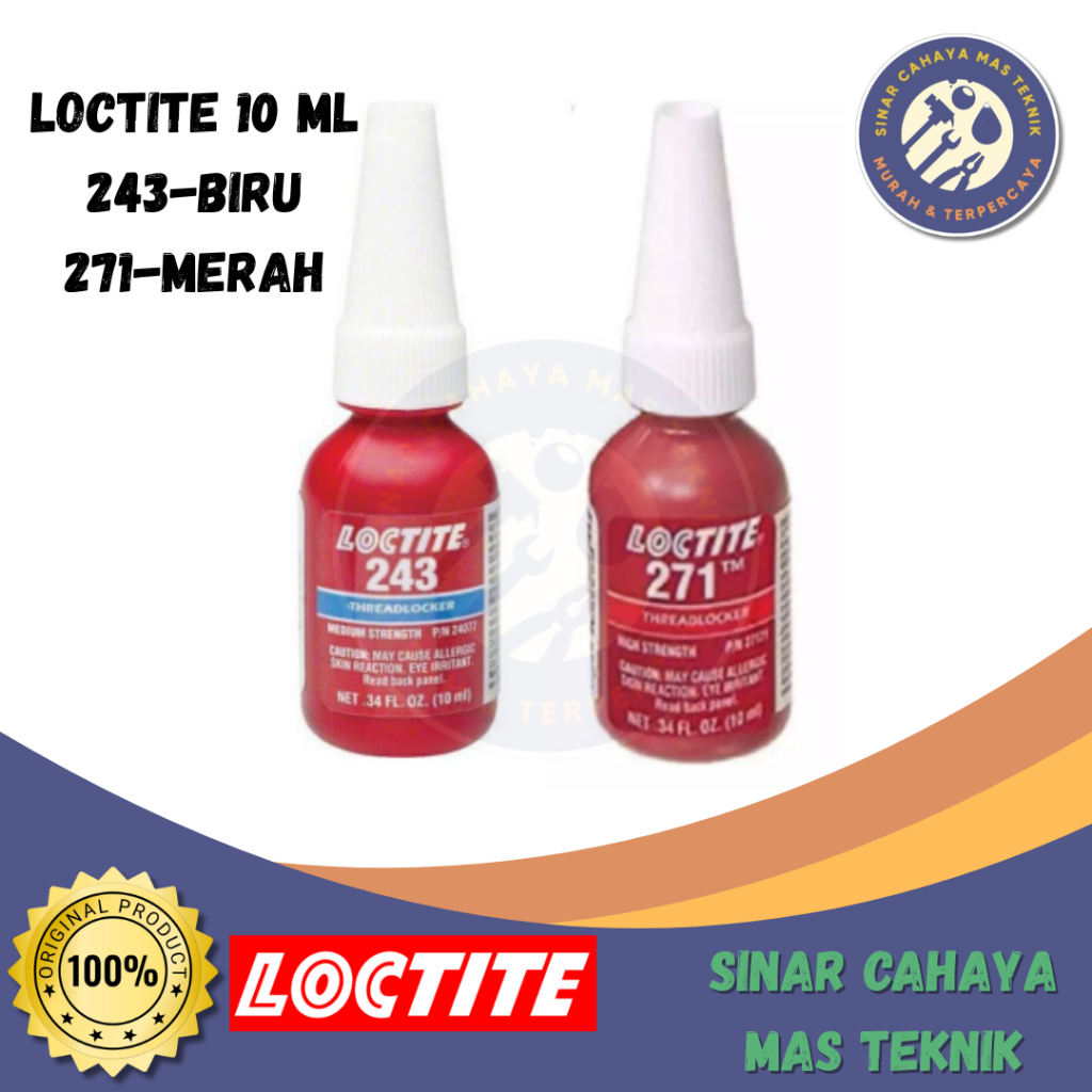 Loctite Lem Baut 10 ml Loctite 243 Loctite 271