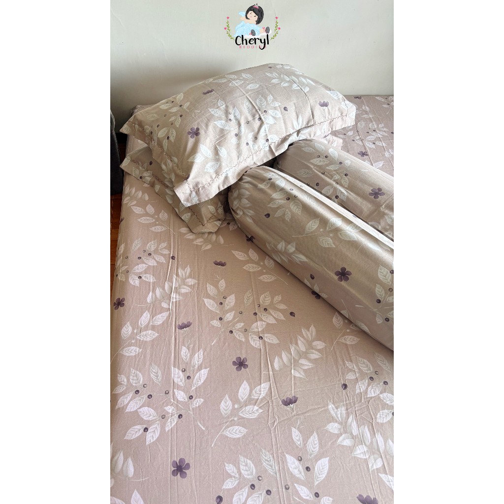 SPREI SET KATUN JEPANG ( BELUM TERMASUK BEDCOVER ) INCLUDE SARUNG BANTAL SARUNG GULING MODEL FRAME /