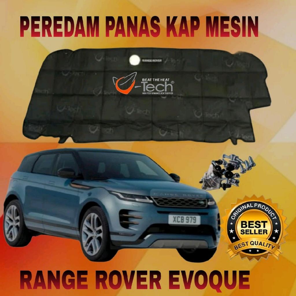 LAND ROVER RANGE ROVER EVOQUE Si4 VTECH Aksesoris Peredam Panas Kap Mesin Mobil PLUS Lebih Tebal Kua