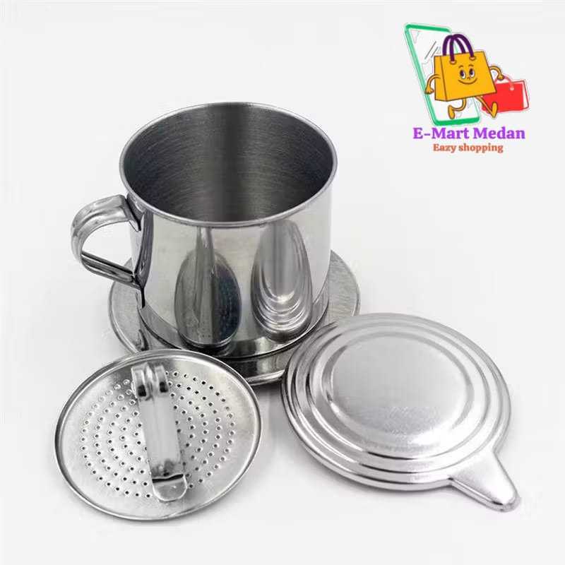 VIETNAM COFFEE DRIP | CLASSIC VIETNAM COFFEE DRIPPER STAINLESS STEEL | DRIPPER KOPI VIETNAM