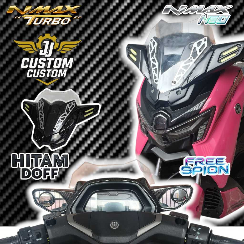 TAMENG NMAX TURBO/NEO VISOR TAMENG SPION NMAX TURBO DAN NEO