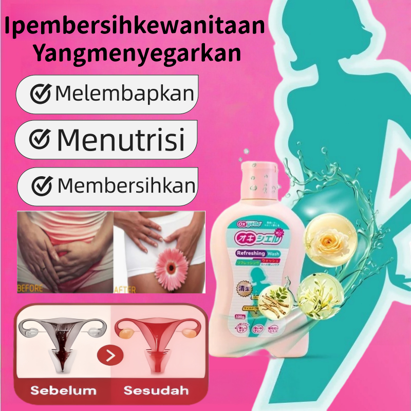 *COD ORI*OXyelle Feminime Wash Feminine Perawatan KeputihanCairan Pembersih Area Intim Wanita Oxyell