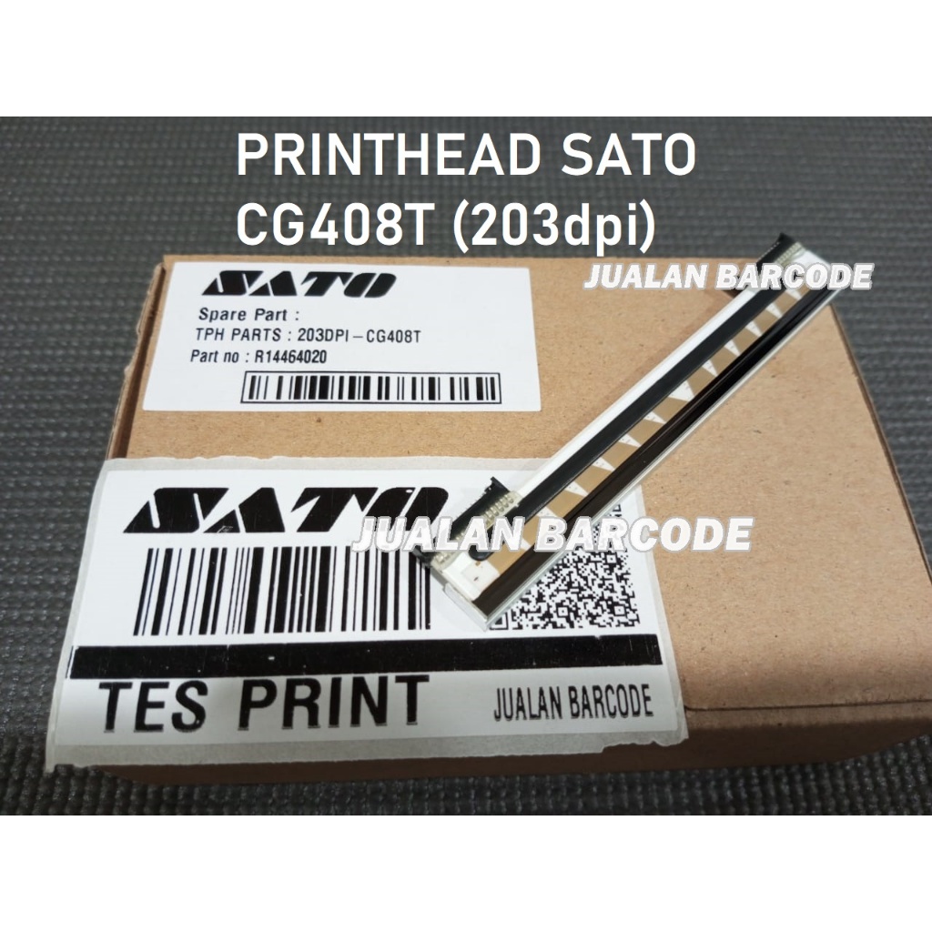 PRINTHEAD | PRINT HEAD PRINTER SATO CG408 | CG408T | CG-408T 203dpi