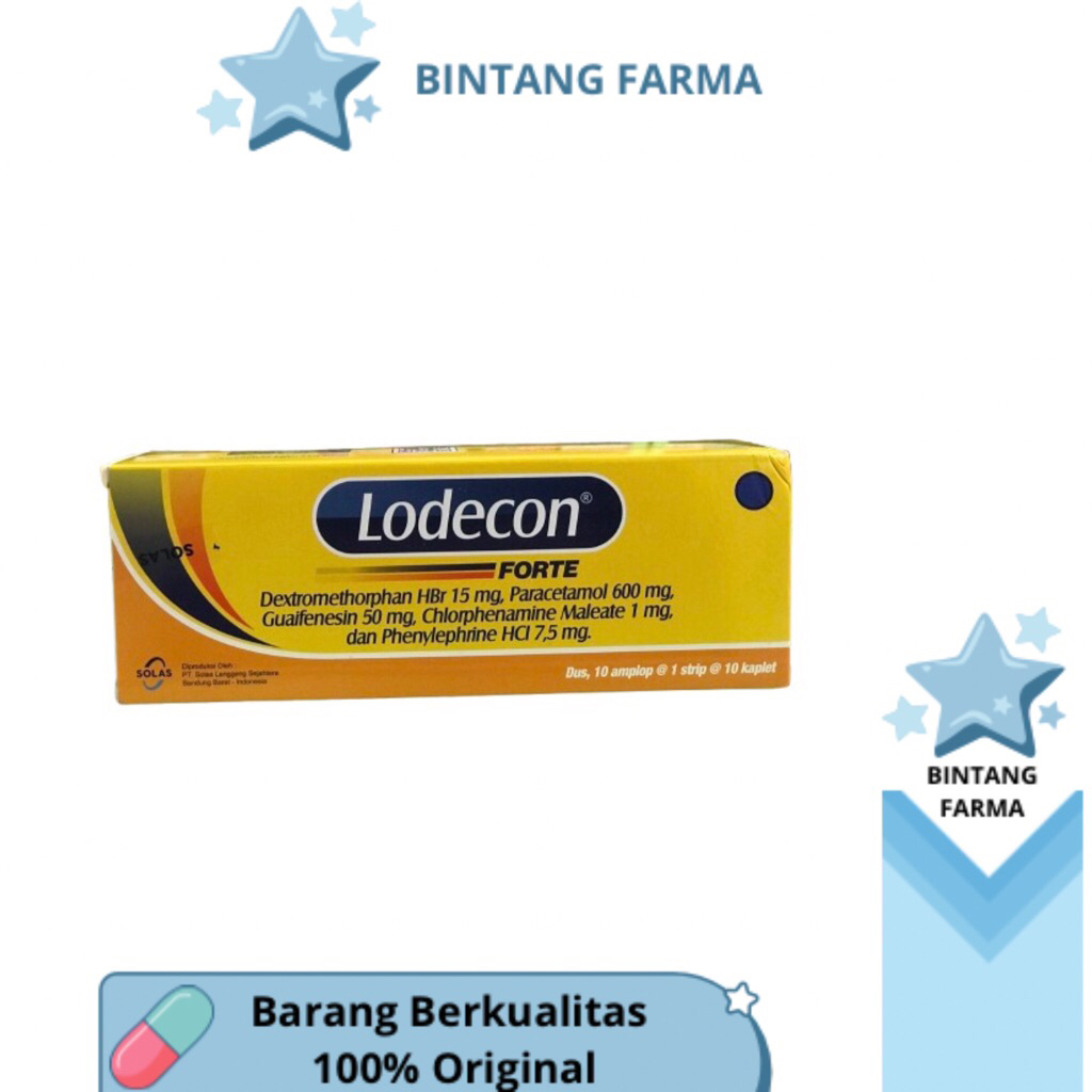 Lodecon forte tablet perbox