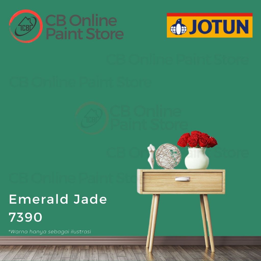 CAT TEMBOK JOTUN - EMERALD JADE 7390 - GALON