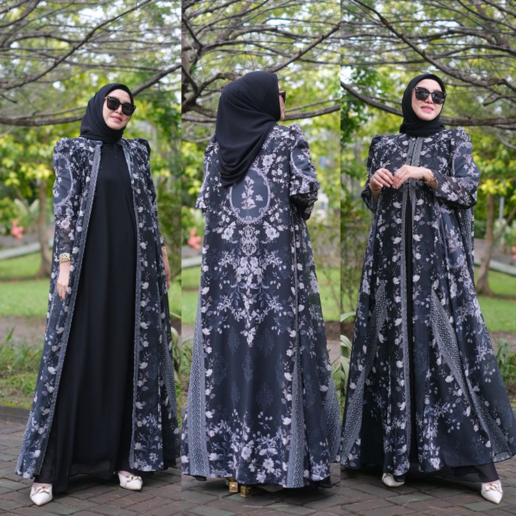 SAFIRA SET OUTER MOTIF GAMIS INNER+ OUTER