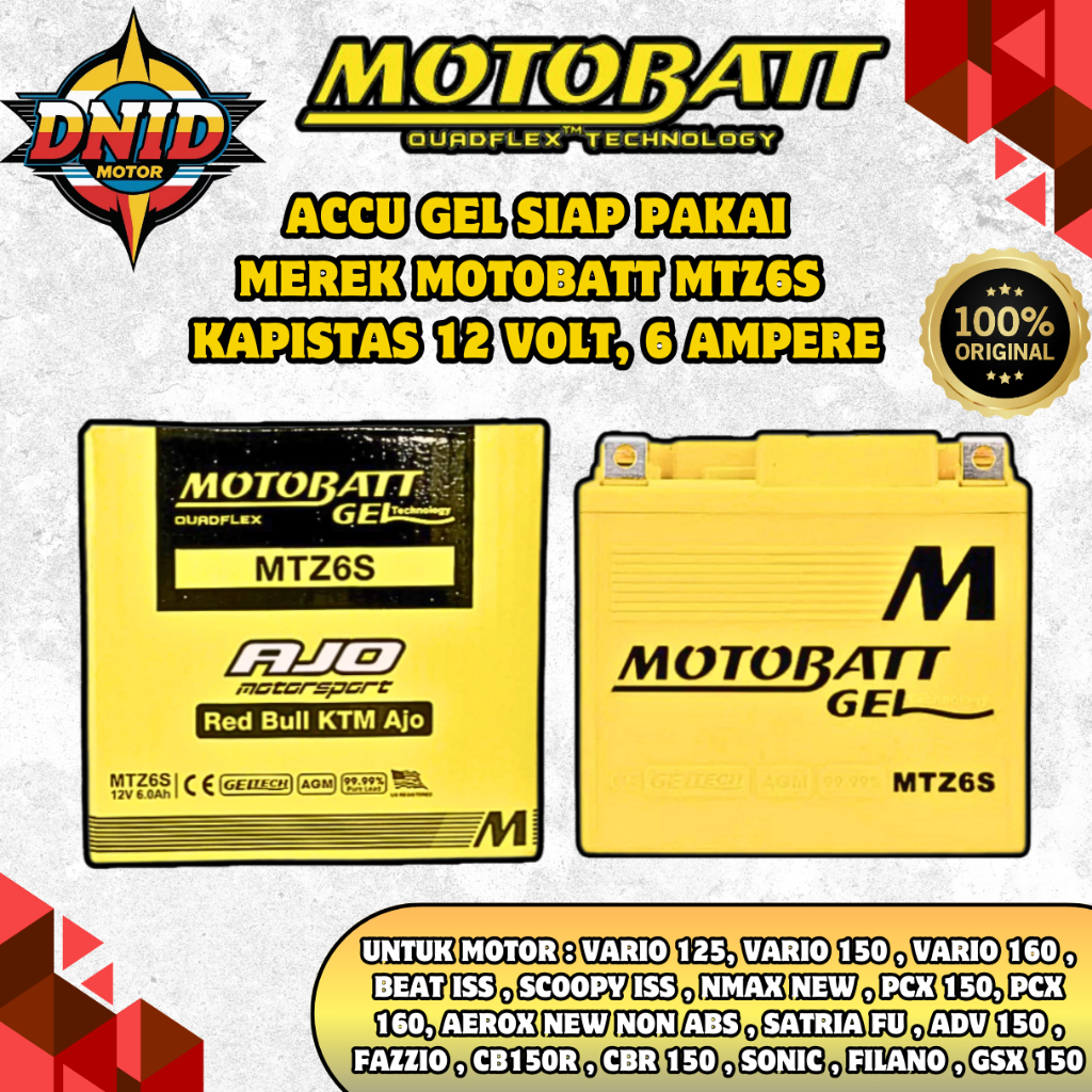 AKI MOTOR SATRIA FU NMAX NEW ( 2020 - SEKARANG ) N MAX TURBO AEROX NEW CONNECTED FAZZIO FILANO R15 X
