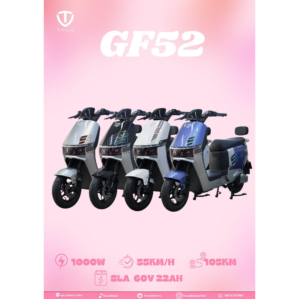 Sepeda Listrik TAILG GF52 GARANSI 12 BULAN