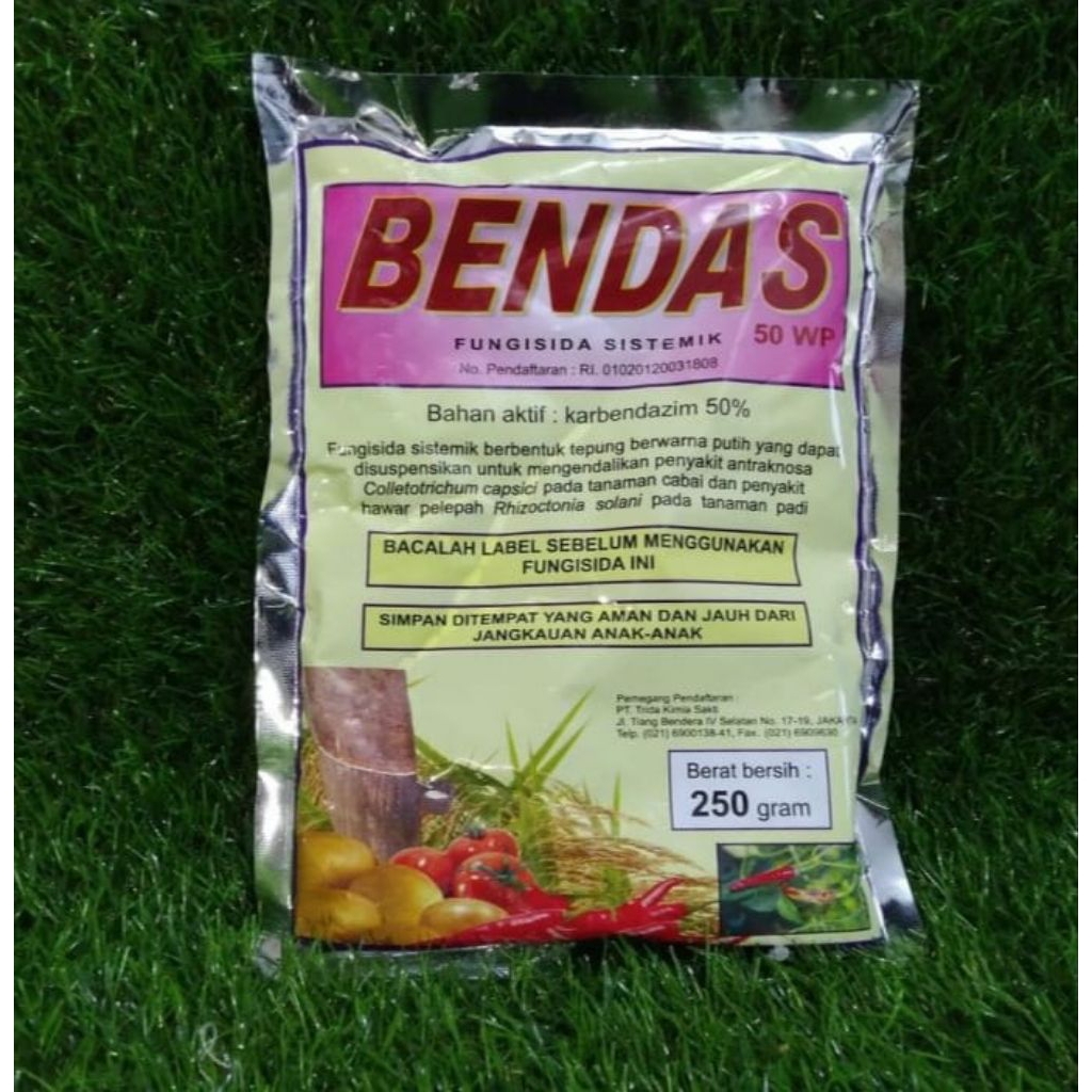 Bendas Fungisida 50wp Gph Bahan Aktif Karbendazim 50%