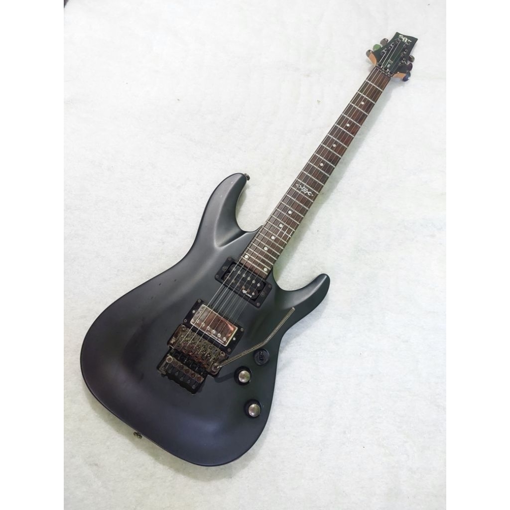 Gitar Sgr  by Schecter C1-FR  Black Doff