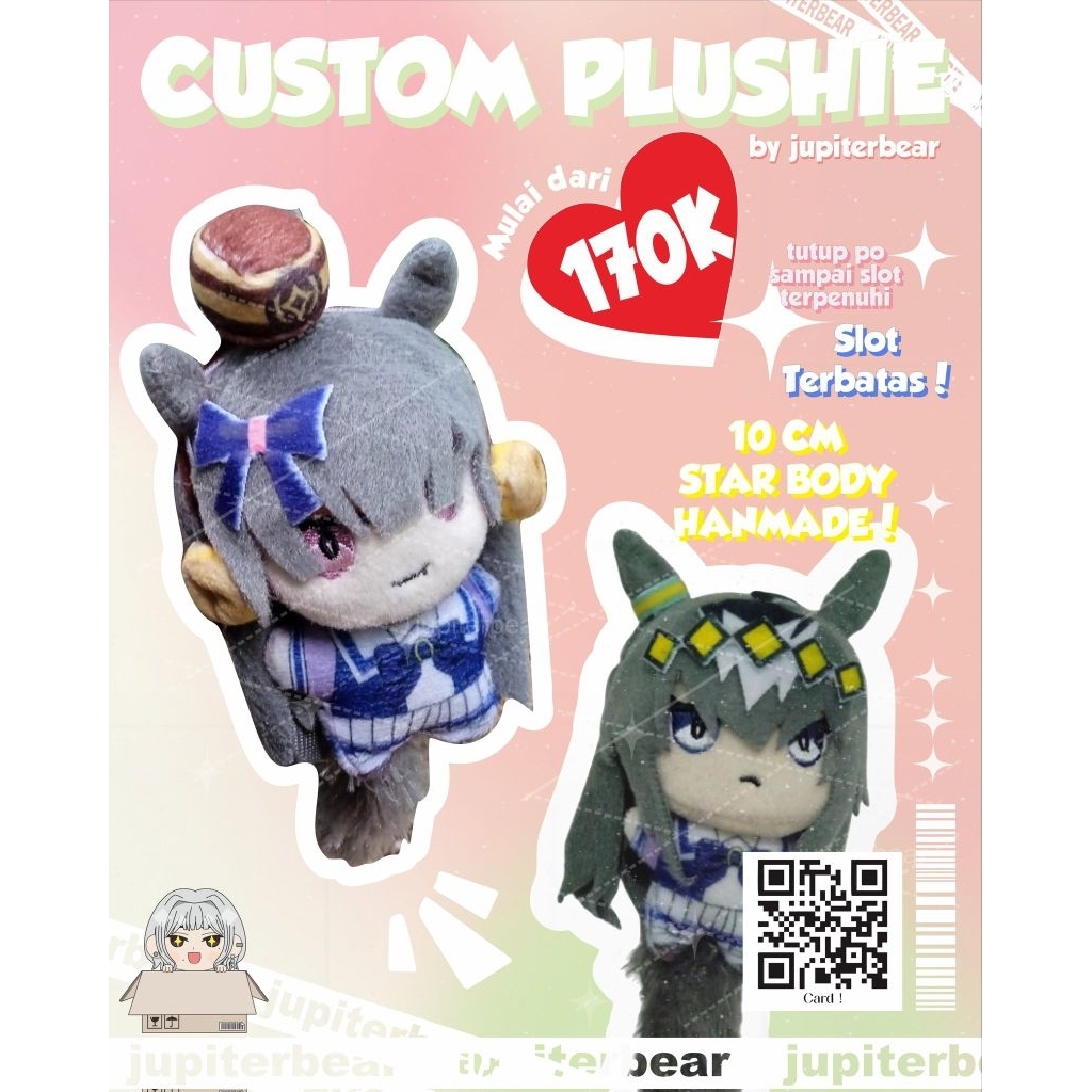 PLUSHIE CUSTOM BY JUPITEREBAR