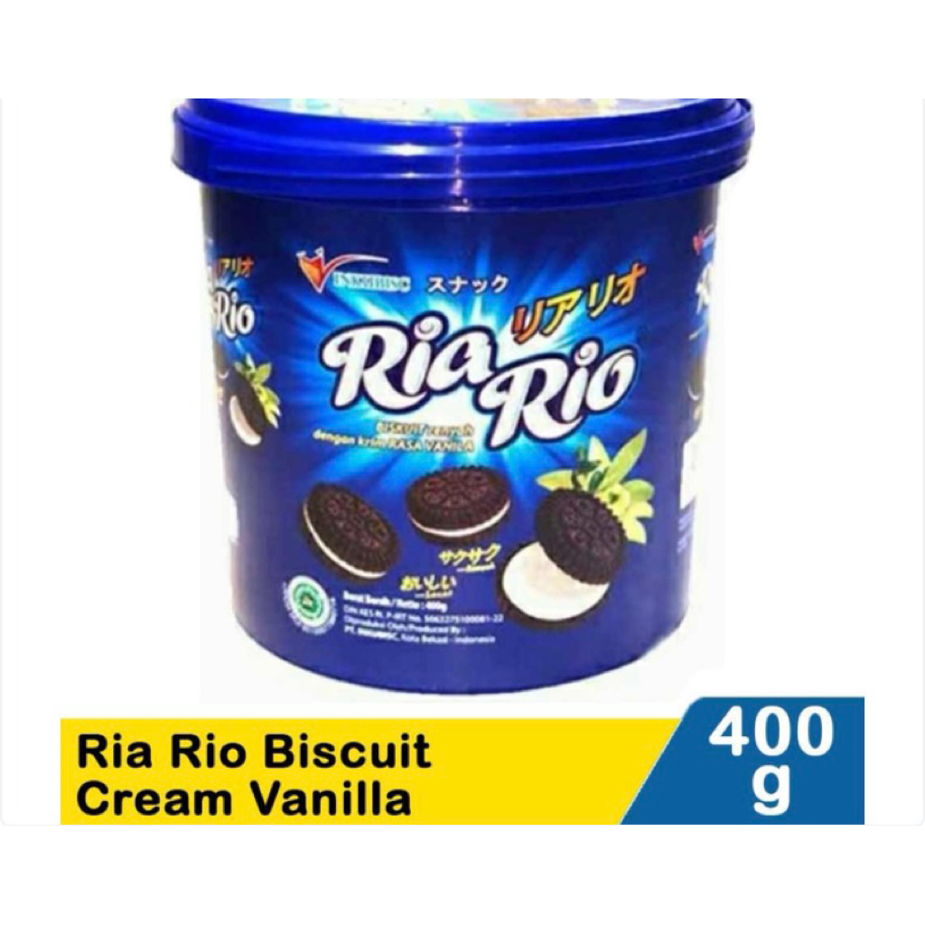 Ria Rio Biscuit Cream Vanilla 400gr