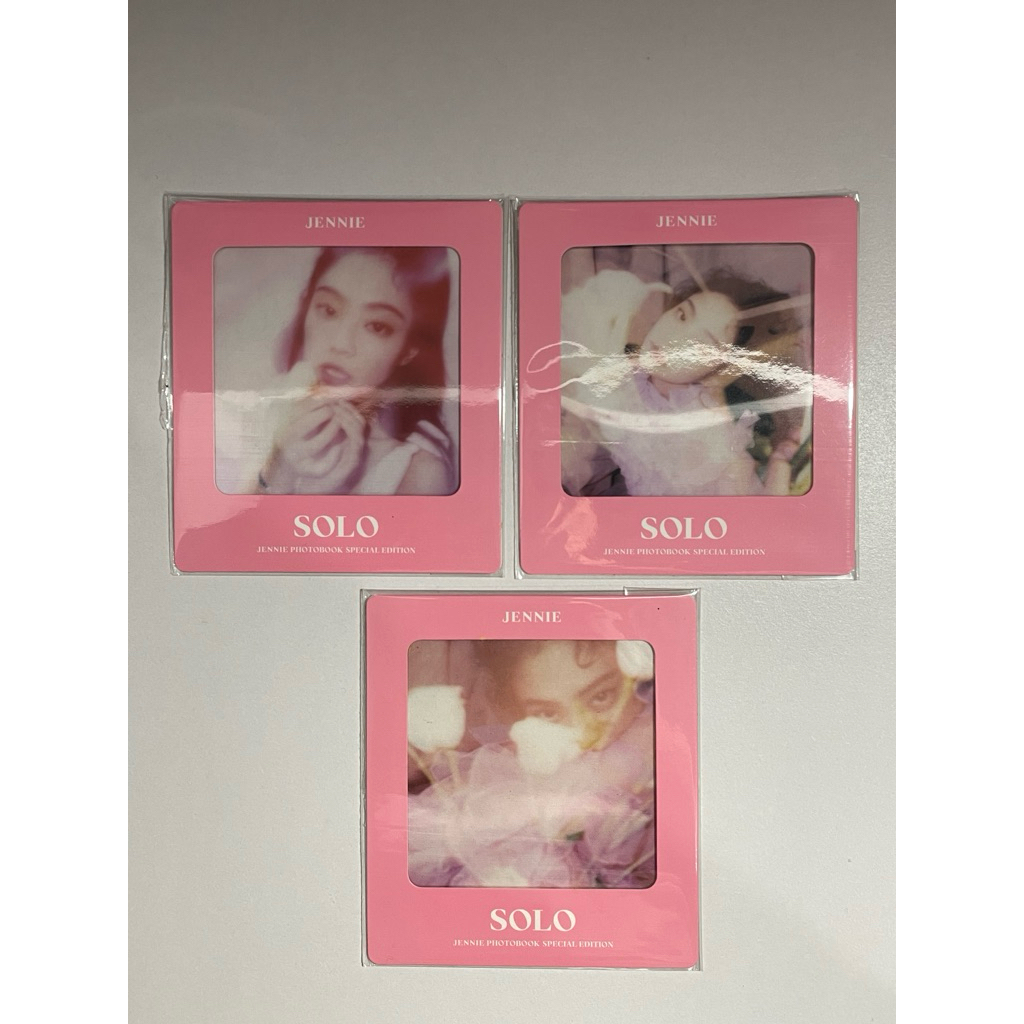[CLEARANCE SALE] official photocard pc jennie blackpink solo special edition (5)