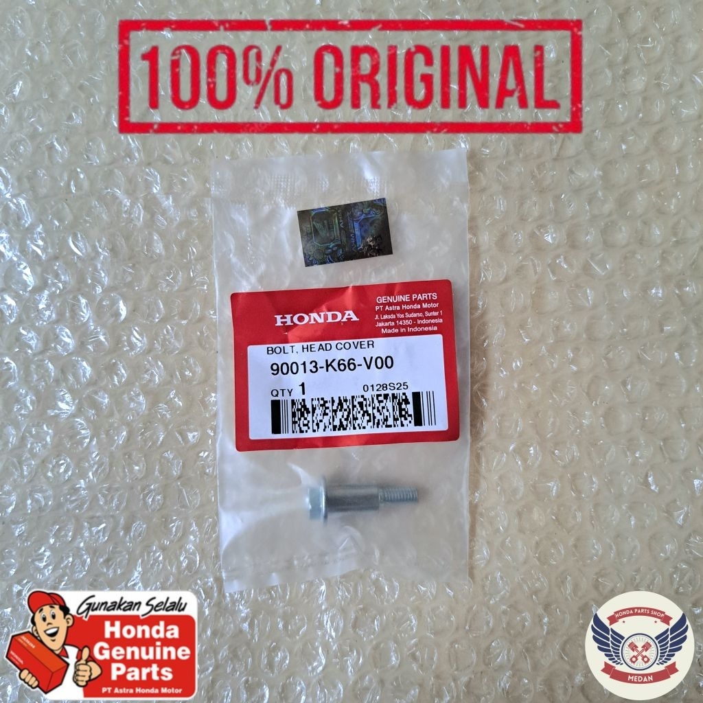 90013K66V00 Baut Cover Tutup Deksel Bolt Head Cover - Vario 125 eSP Led New Injeksi K60R K2V 2018 - 